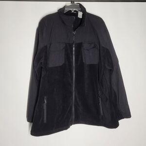 Snozu Black Lightweight Fleece Jacket